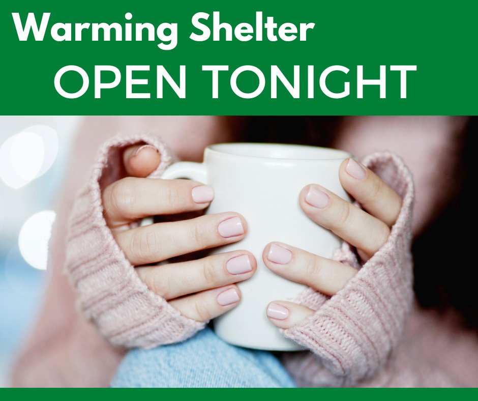 Warming shelter activated tonight at Salem First Presbyterian Church. Shuttle service available from Day Center until 8pm and return trips provided the following morning. For shelter availability please call 971.304.9211.