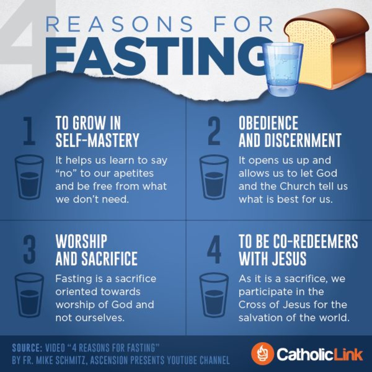 StAugustineRCDC's tweet photo. DAY 3: #Lent2023
Why #fast? Mt 9:14-15
"... Life is more than food...
Both #feasting and #fasting signify dependence on God and openness to the divine will; both express gratitude for past gifts and hope for God's care in the future."
~Irene Nowell, OSB
#Fast #Pray #GiveAlms https://t.co/2cuRMKvq1W