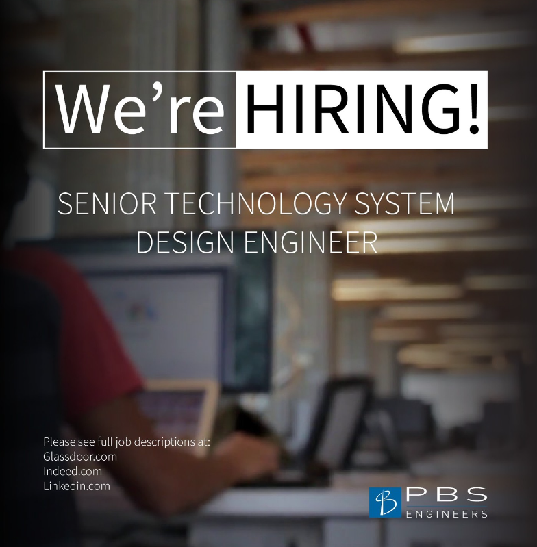 We are Hiring! Our mission at PBS is to ‘provide WOW through service’ via our personalized solutions and hands-on approach. If you feel you can be a part of our amazing team, please contact us and apply today!#hiring #provideWOWthroughservice #HIVE  #project #mepengineering  #MEP