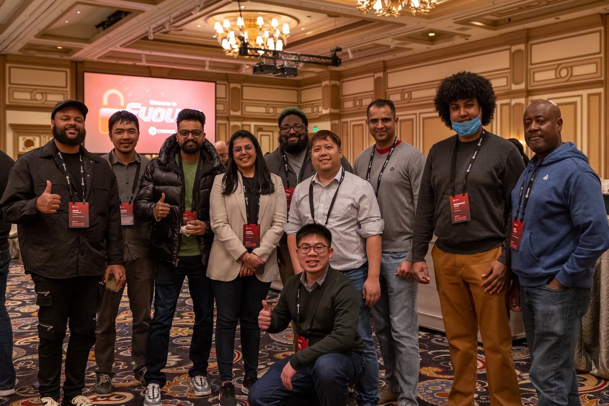 Cyderes's tweet photo. We've already had some big wins in 2023, but nothing beats bringing the entire Cyderes team together at EVOLVE!
#FlashbackFriday #Cyderians #Cyderes #EvolvewithCyderes https://t.co/v0A03skb5C
