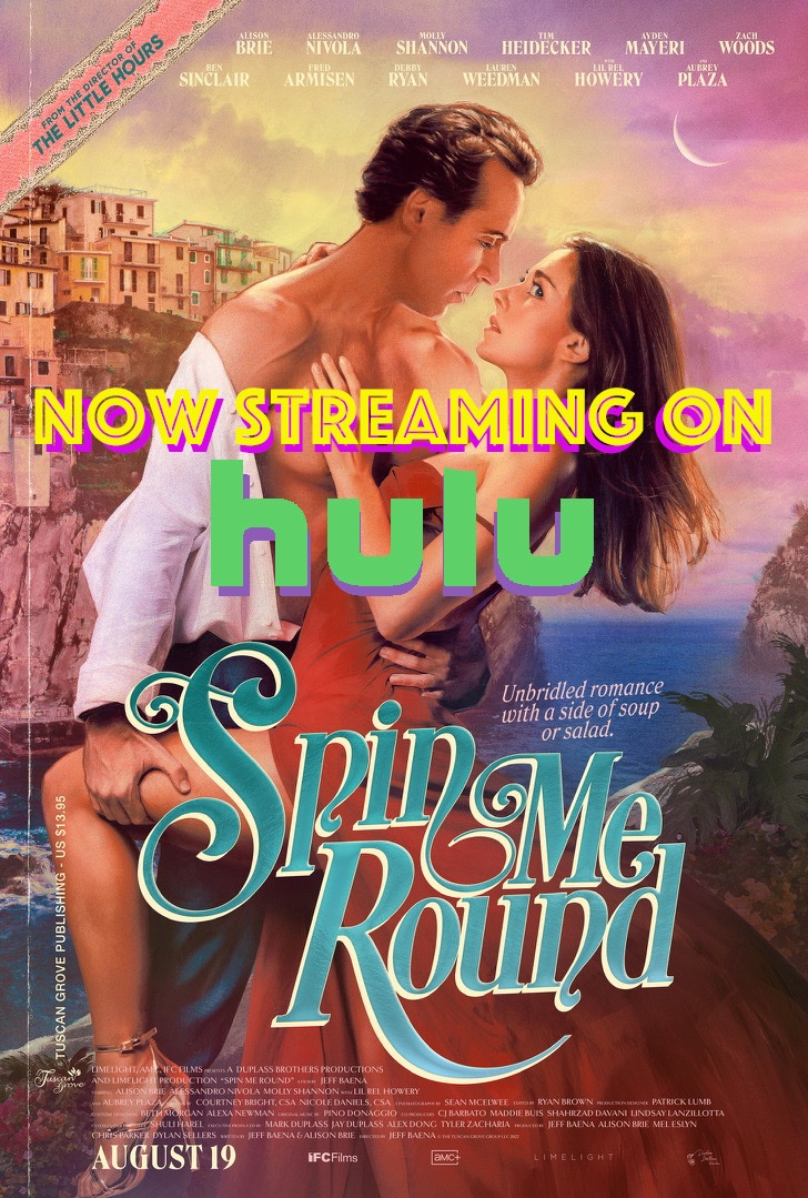 In case you missed it - SPIN ME ROUND is now streaming on <a href="/hulu/">Hulu</a> 💚 Tune in for boars, boats, and butts!! (And much more!!) #SpinMeRound