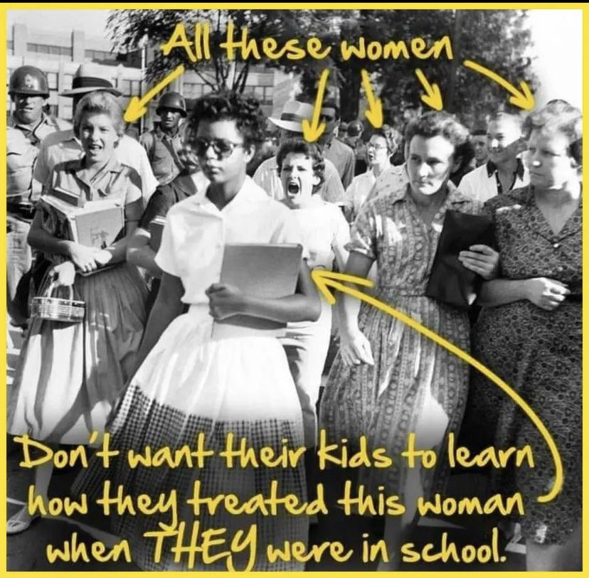 These are the women that don’t want you to teach critical race theory or black history in schools. This pic explains it all #blackhistory365 #blackhistoryeveryday #blackhistorymonth #blackhistorymatters #blackhistoryisamericanhistory