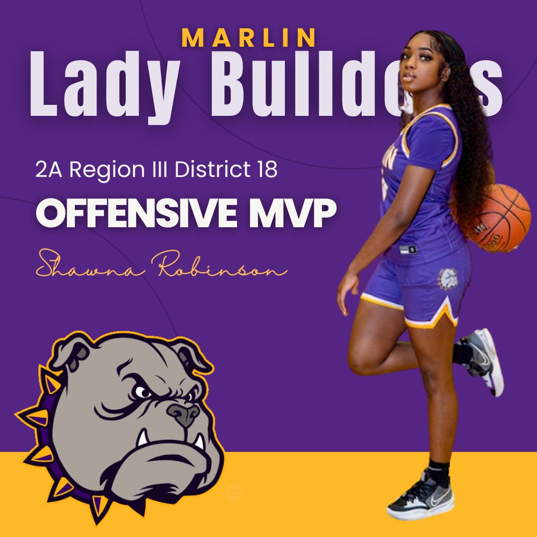 The honorees for district awards are in… 

We are proud of our Lady Bulldogs and all that was accomplished this year! 

2A Regional III District 18 
OFFENSIVE MVP
<a href="/sharobi4/">shawna .</a>