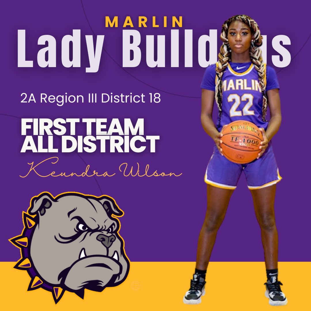 The honorees for district awards are in… 

We are proud of our Lady Bulldogs and all that was accomplished this year! 

2A Regional III District 18 
FIRST TEAM ALL DISTRICT 
<a href="/_iaamkeundra/">keundra wilson</a>