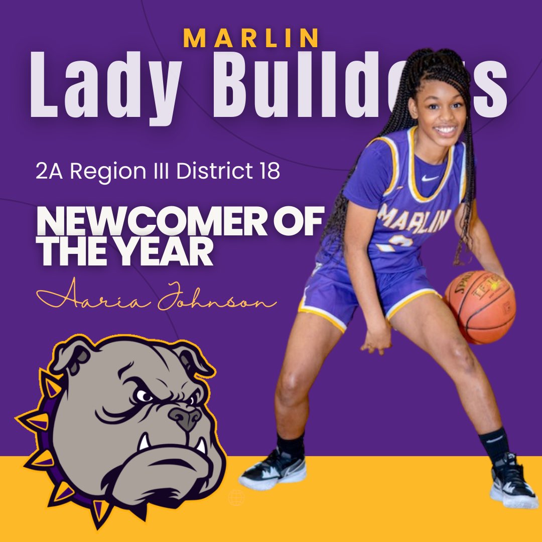 The honorees for district awards are in… 

We are proud of our Lady Bulldogs and all that was accomplished this year! 

2A Regional III District 18 
NEWCOMER OF THE YEAR 
<a href="/AariaJay5/">Aaria Johnson</a>