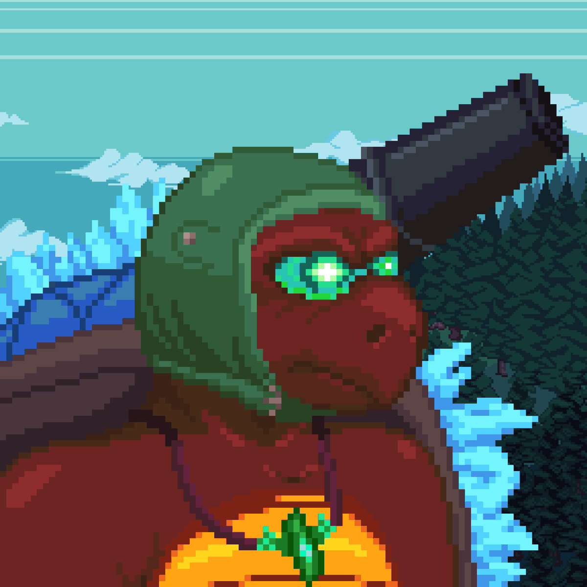 cabbienft's tweet photo. @ValeriaStudios @CyberTurtlesNFT looking like #CyberTurtles https://t.co/4kKh1a11zW