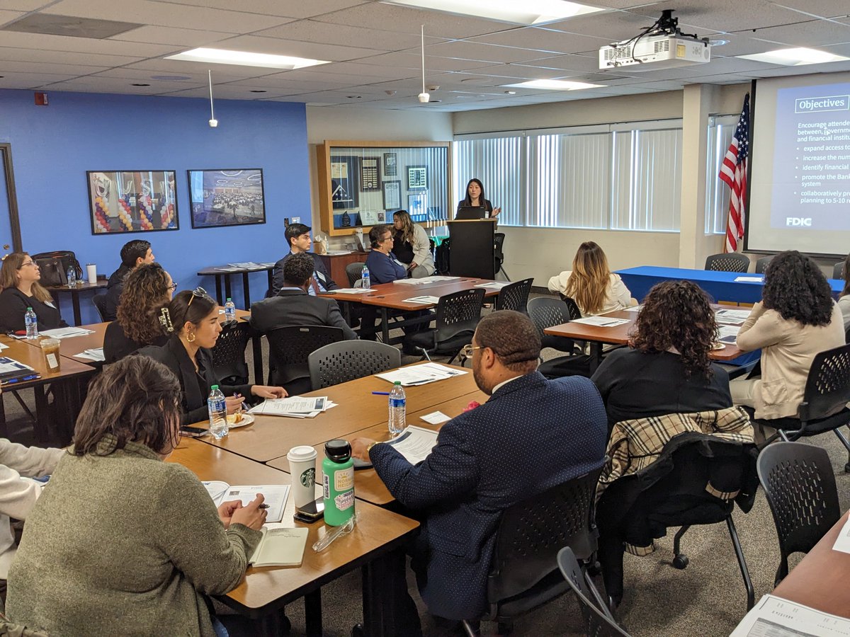 FDICgov's tweet photo. This week in San Diego, #TeamFDIC led two outreach events, focused on fostering greater economic inclusion for people without bank accounts. They also covered opportunities for banks to work with community partners to help staff Volunteer Income Tax Assistance sites. #GetBanked https://t.co/IFVekKwO2u