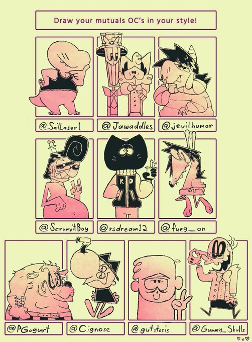 mutual OCs! 