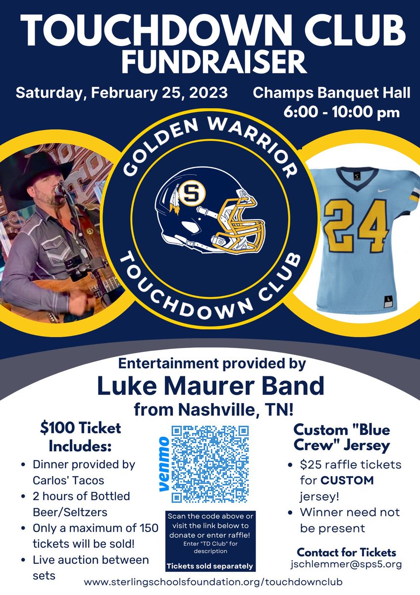 nmschlemm's tweet photo. So excited for tomorrow night! 🎶 Let me or @_shsfootball know if you need tickets - we still have some available! https://t.co/tBFpsjH1VM