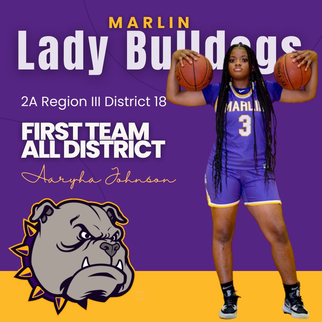 The honorees for district awards are in… 

We are proud of our Lady Bulldogs and all that was accomplished this year! 

2A Regional III District 18 
FIRST TEAM ALL DISTRICT 
<a href="/AaryhaJ/">Aaryha Johnson</a>