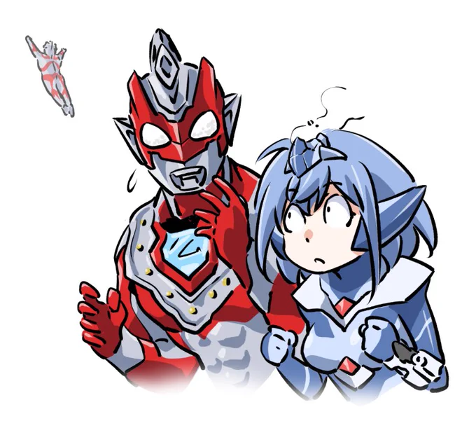 頭のウルトラホールにエネルギーを集めるんだ!#ウルトラマン #ジェネスタ 