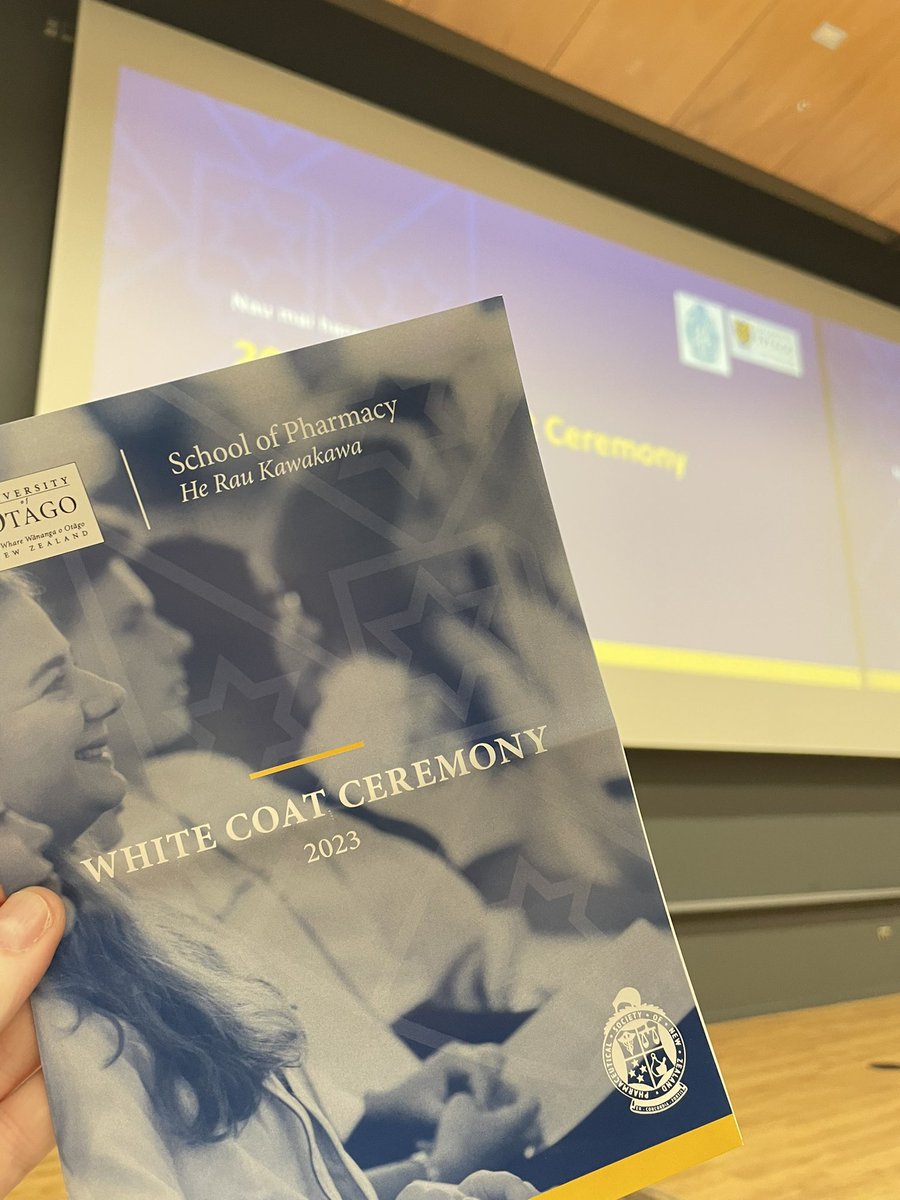 School of Pharmacy (@otagopharmacy) on Twitter photo Exciting <a href="/OtagoPharmacy/">School of Pharmacy</a> about to start the White Coat Ceremony 2023! Welcome to all of our new students Exciting <a href="/OtagoPharmacy/">School of Pharmacy</a> about to start the White Coat Ceremony 2023! Welcome to all of our new students