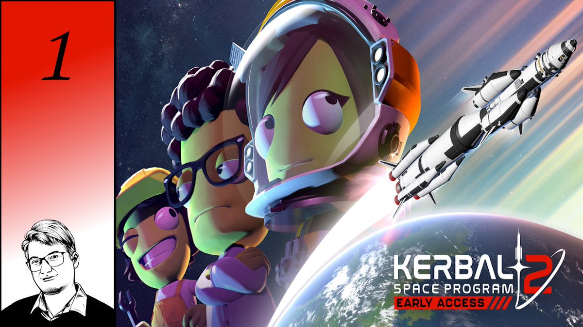 I'm having fun with #kerbalspaceprogram2, which started into Early Access today.

youtu.be/UC3ttSCmJhE