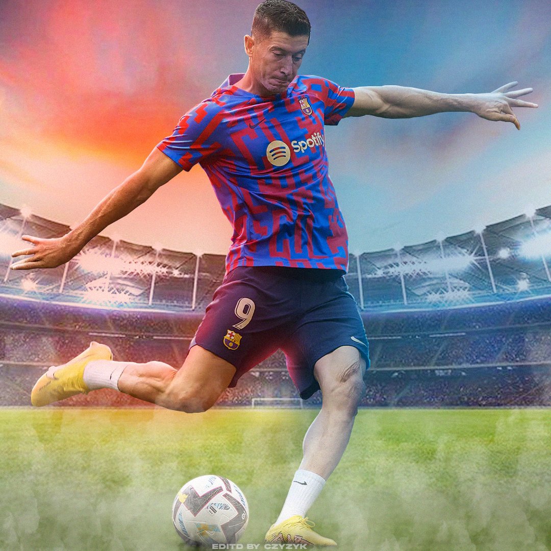 czyzykiscrazy's tweet photo. I Made a @_rl9 graphic
I Made in @photoshop

#rl9 #_rl9 #robertlewandowski #lewandowski #fcbarcelona #barcelona #pilkanozna #piłka #stadion #stadium #ball #football #photoshop #soccer #lewandowskirobert #laliga #poster #madeinphotoshop #digitalart #digitalartist #art #graphic #fc https://t.co/HaPtMFOHtN