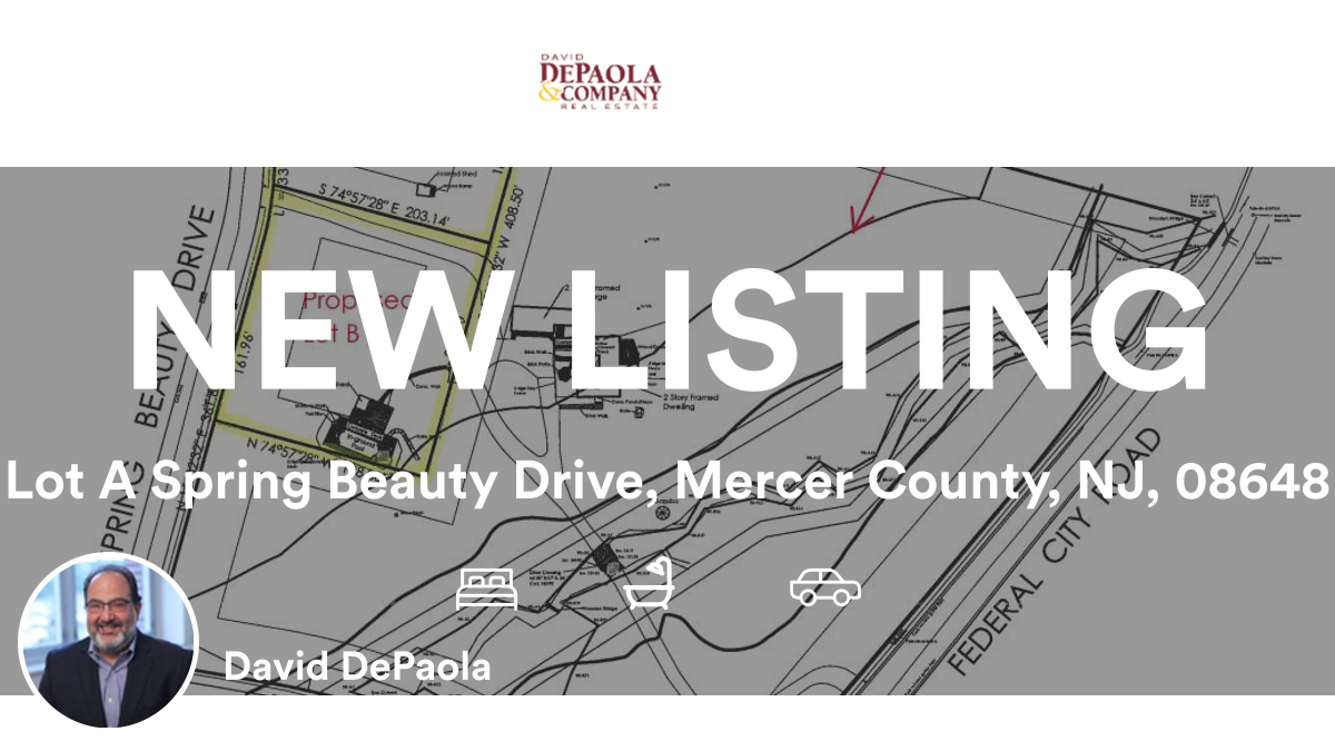 📍 Lot A Spring Beauty Drive, Mercer County, NJ, 08648

Our agent’s latest listing on RateMyAgent

rma.reviews/xXnp0zbSkLej

...
#ratemyagent #realestate #David_DePaola_and_Company