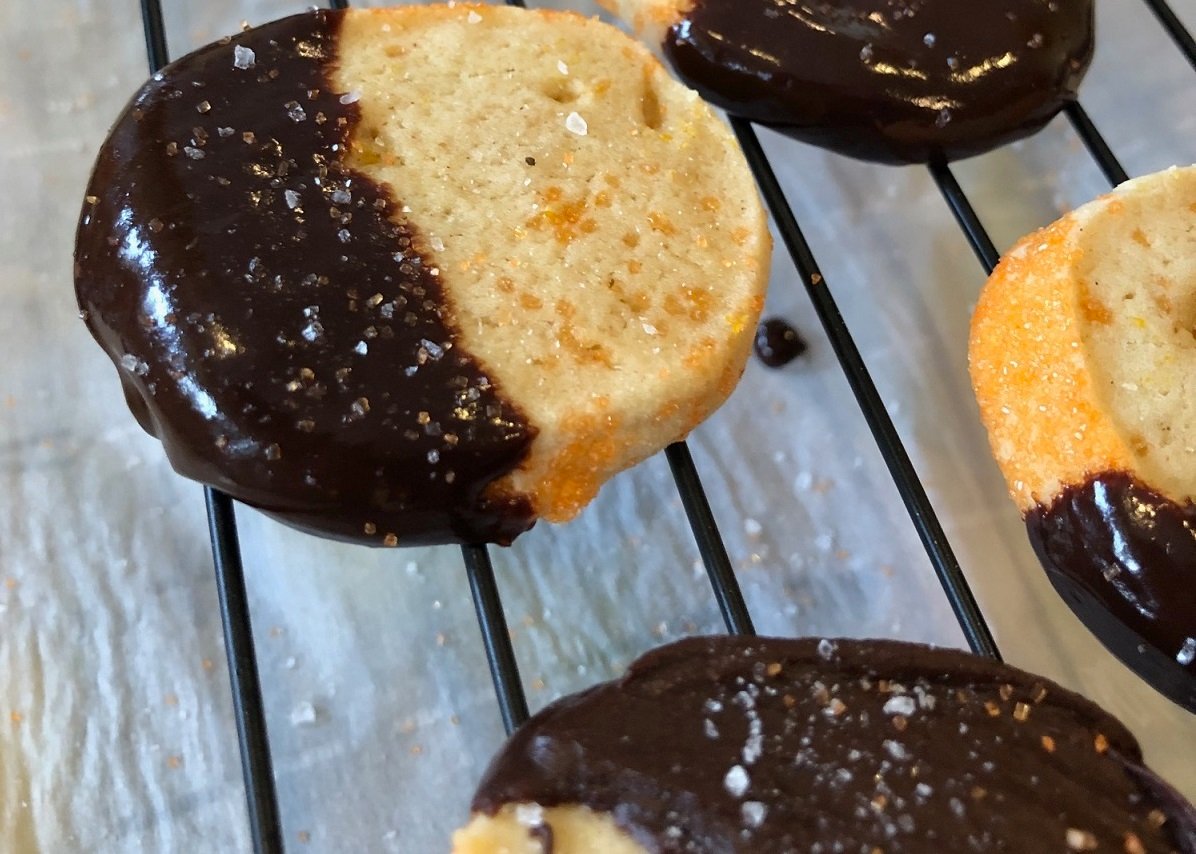 Prepping for book club #baking #chocolateorange