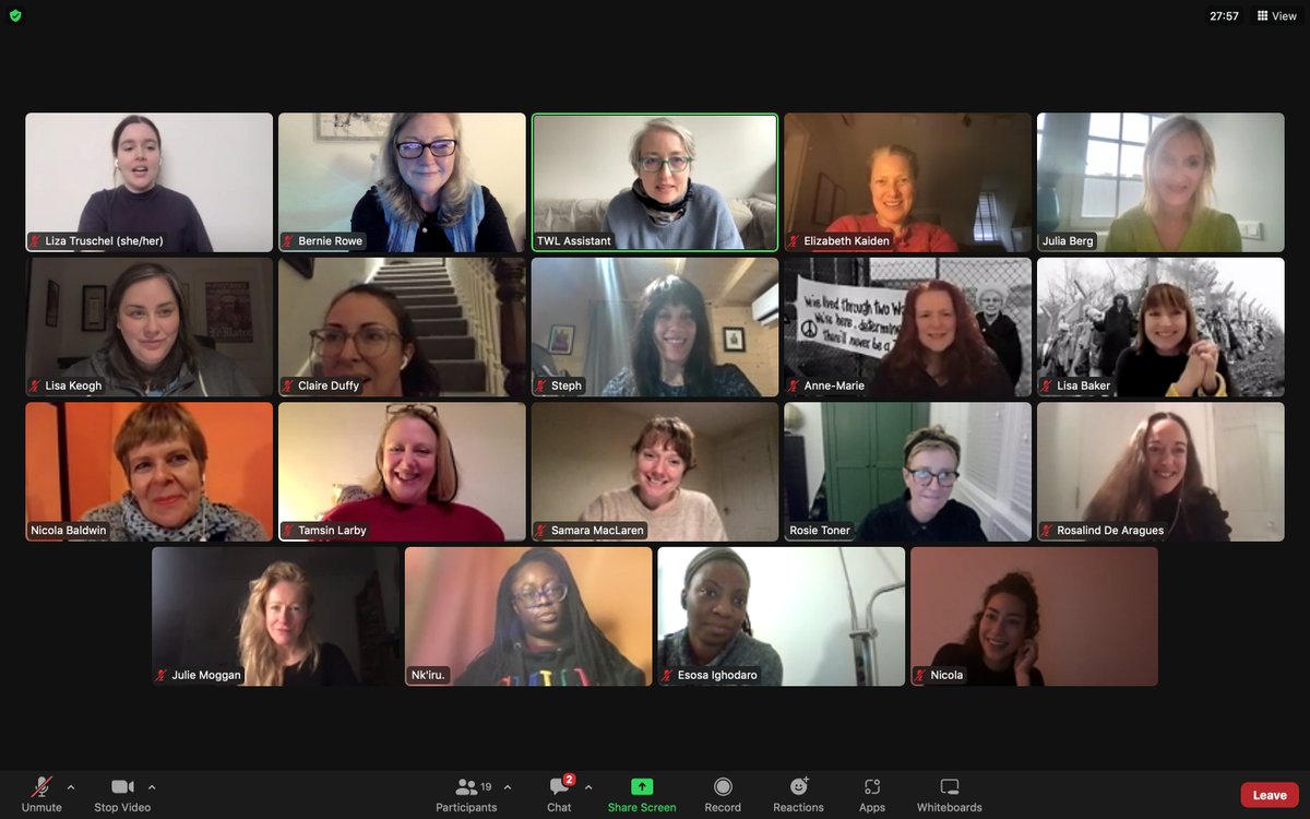 The Writers Lab UK &amp; Ireland class of '22. There's magic in every one of these windows. So grateful to have had this experience, and to have had it with every one of these legends. Roll on the next phase.