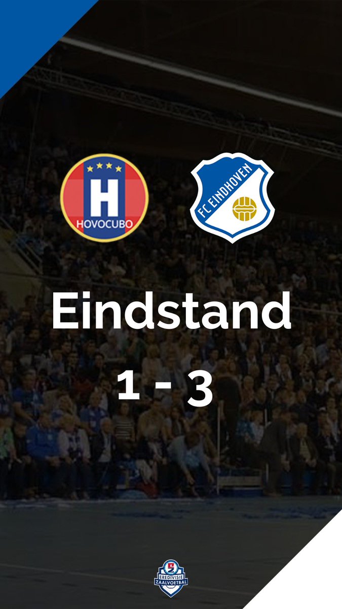 FCEFutsal's tweet photo. 𝗡𝗔𝗔𝗥 𝗗𝗘 𝗙𝗜𝗡𝗔𝗟𝗘! 🏆

FC Eindhoven keert een 1-0 achterstand om en wint de kraker met 1-3 van Hovocubo! FC Eindhoven gaat hiermee naar de finale van de KNVB Beker! https://t.co/PFjQxQn6lM