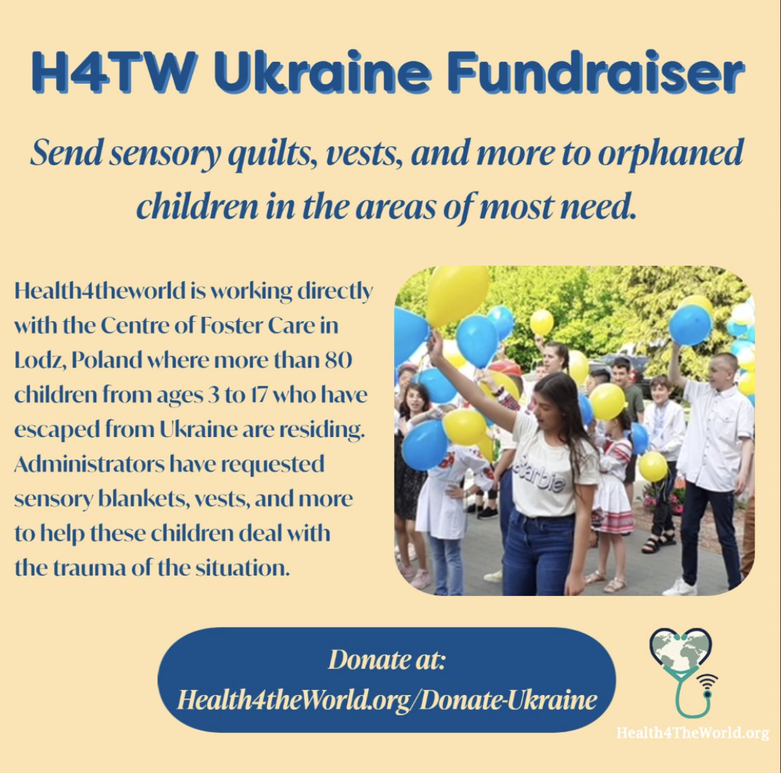 BhavyaRehaniMD's tweet photo. We are helping #Ukrainian kids in orphanages in #Poland. We are working directly with people on ground &amp; sending supplies needed. These kids have gone through a lot &amp; we hope to help as much as we can. 
If you would like to help:
https://t.co/pk9R6Re3mx

@jana_ivanidze  @jhoukMD https://t.co/dyznfayegr