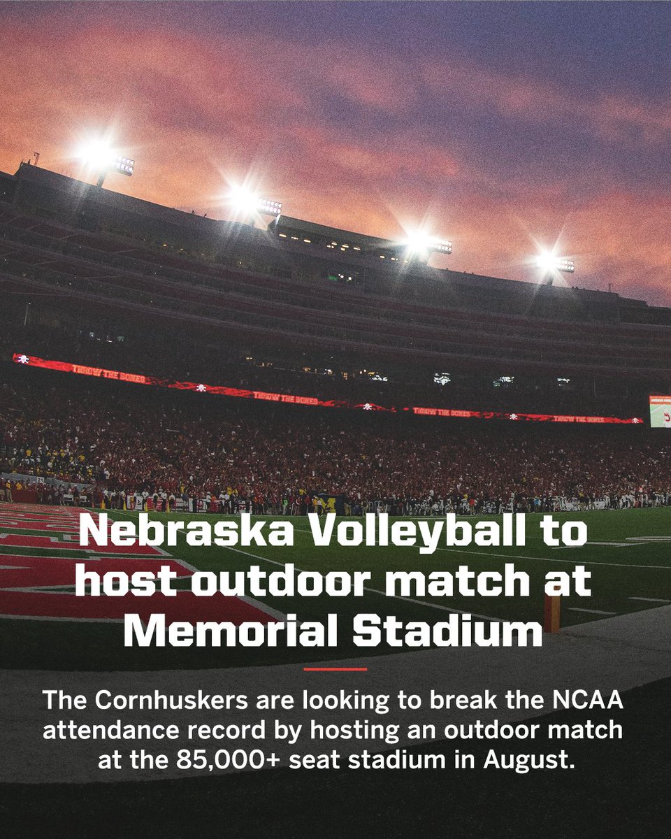 espnW's tweet photo. Nebraska is looking to take volleyball to new heights this summer 🙌 https://t.co/fmP6DYL2bX