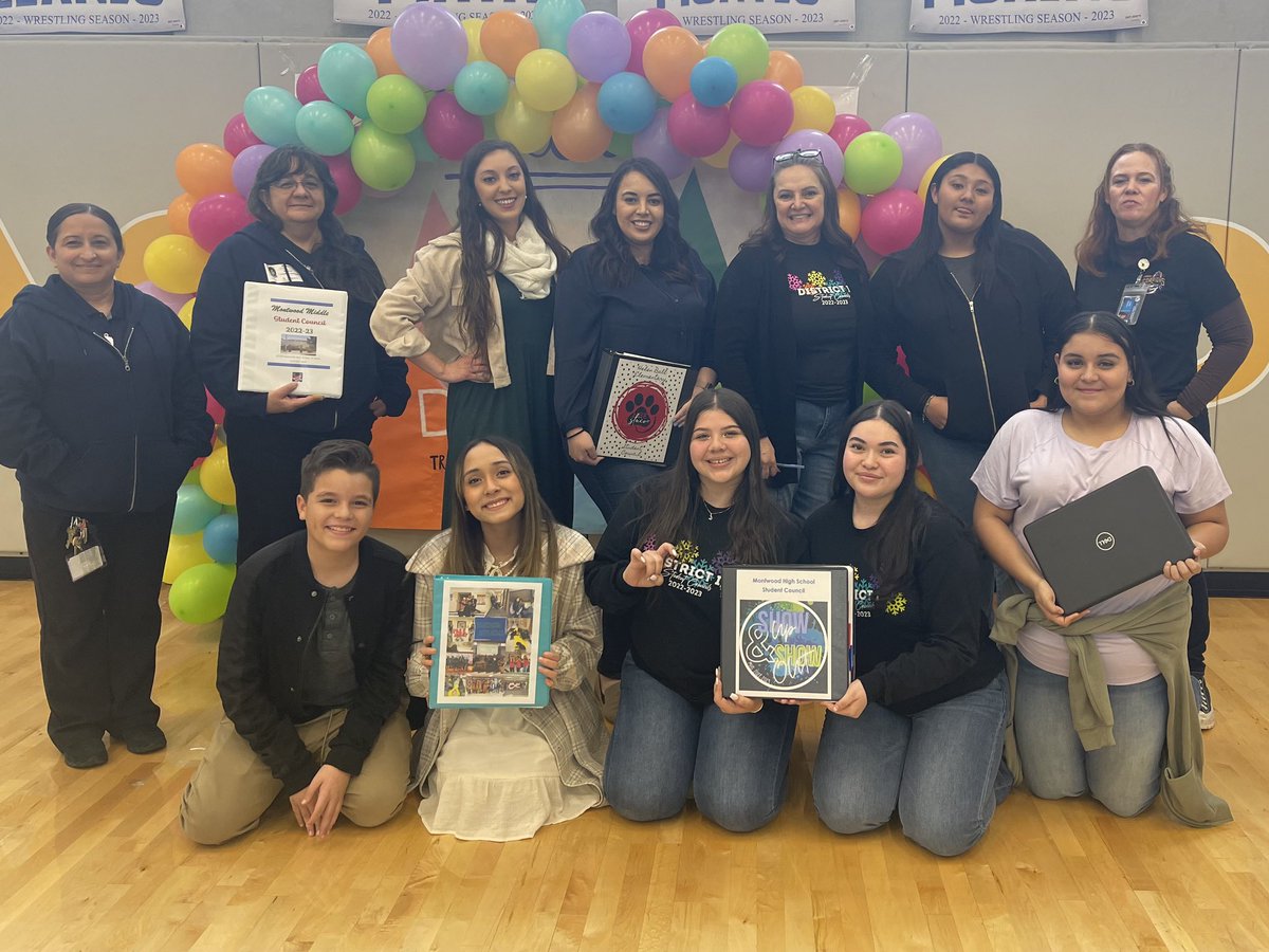 We are #StrongerTogether! So proud of the continued partnership we have with our feeder pattern councils. Congratulations @wdsms_stuco <a href="/HBE_StuCo/">Helen Ball Student Council</a> <a href="/AGrissom_MMS/">A Vasquez Grissom</a> <a href="/BssStuco/">StuCo_BSS</a>! <a href="/TASC_StuCo/">TASC</a> <a href="/_MHSSTUCO/">Montwood HS StuCo</a> <a href="/MontwoodHS/">David Herrera</a> <a href="/District9StuCo/">District IX StuCo</a>