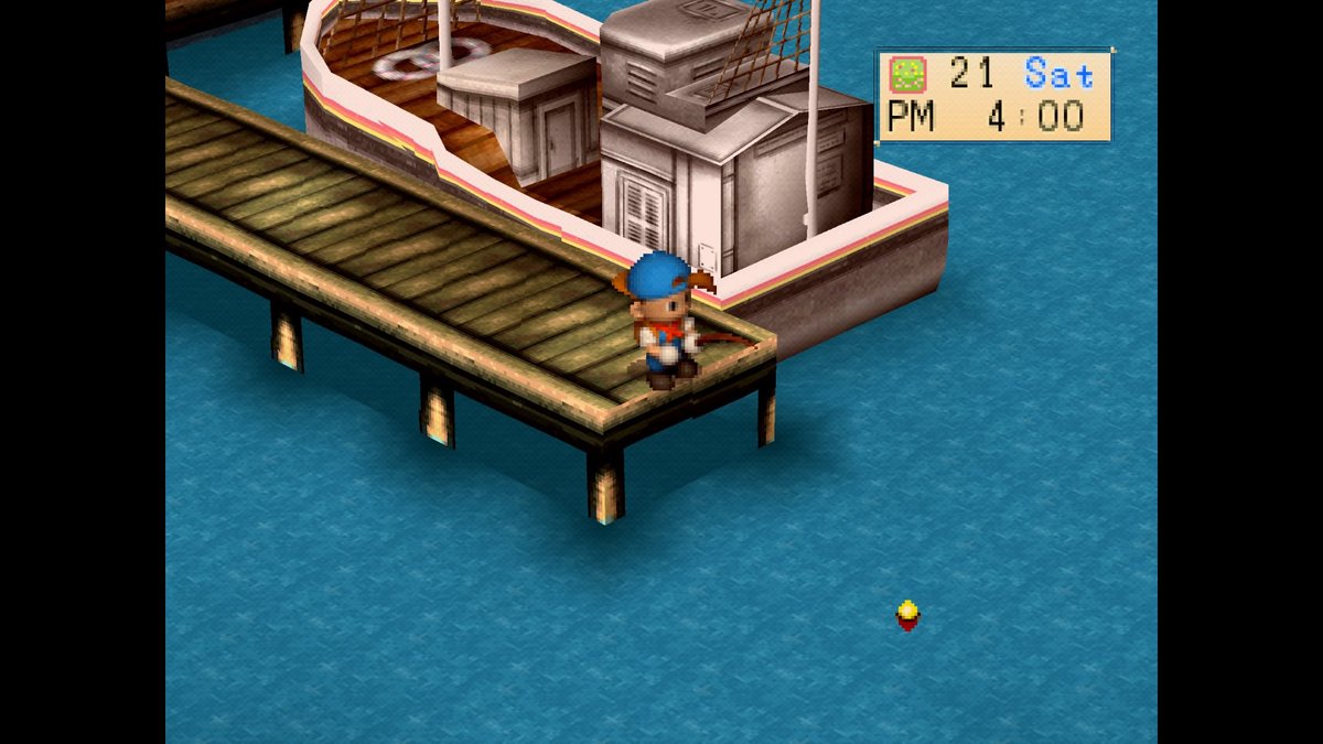Natsume_Inc's tweet photo. Weekend plans: Sittin’ on the dock of the bay 
#HarvestMoonBacktoNature https://t.co/s2Ci2dUWNx