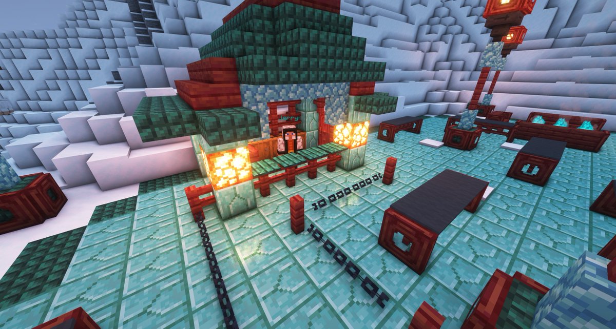 ClovercraftMC's tweet photo. THE WINTER GAMES!!! ARE TODAY!!! 

Come join us over in our Discord to say bye to Season 3 with games, fun, and friends!!

A big thank you must be paid to our staff building team for making this season end the best one yet <3 https://t.co/HfjZGtF707