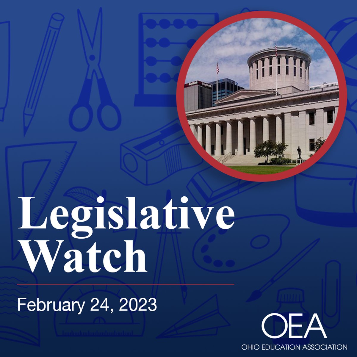 The newest #LegislativeWatch is out! 👀 Covering public education issues at the #ohiostatehouse. This edition dives into additional policy review of the proposed state operating budget  (HB33) and Senate Bill 14, regarding allowing veterans to teach

ohea.org/legislative-wa…