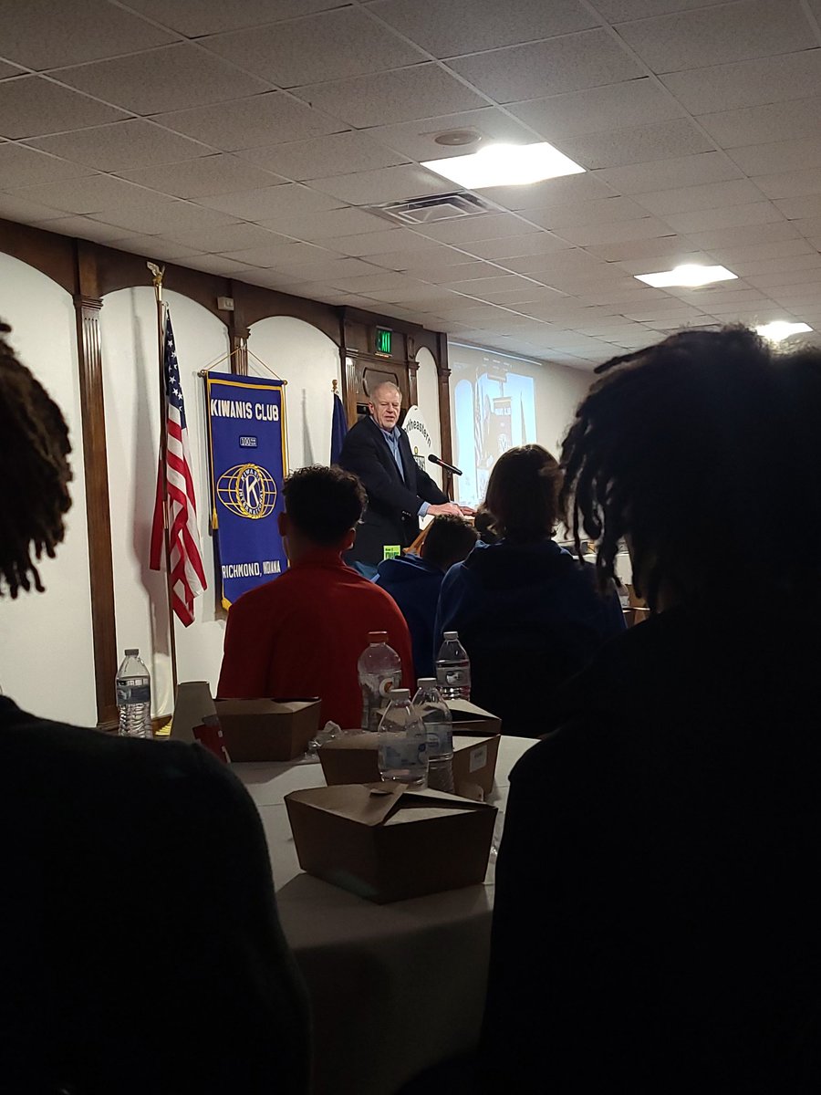 rondeaneArt's tweet photo. More moments captured from today's Wayne County Boys Basketball Sectional Luncheon at the Elk's Country Club with guest speaker #KentBenson #KiwanisClub @Billy_Wright12 @lucasdurbin @rhsbballALLIN #ALLIN #6Ds https://t.co/rnFSOVWEfC
