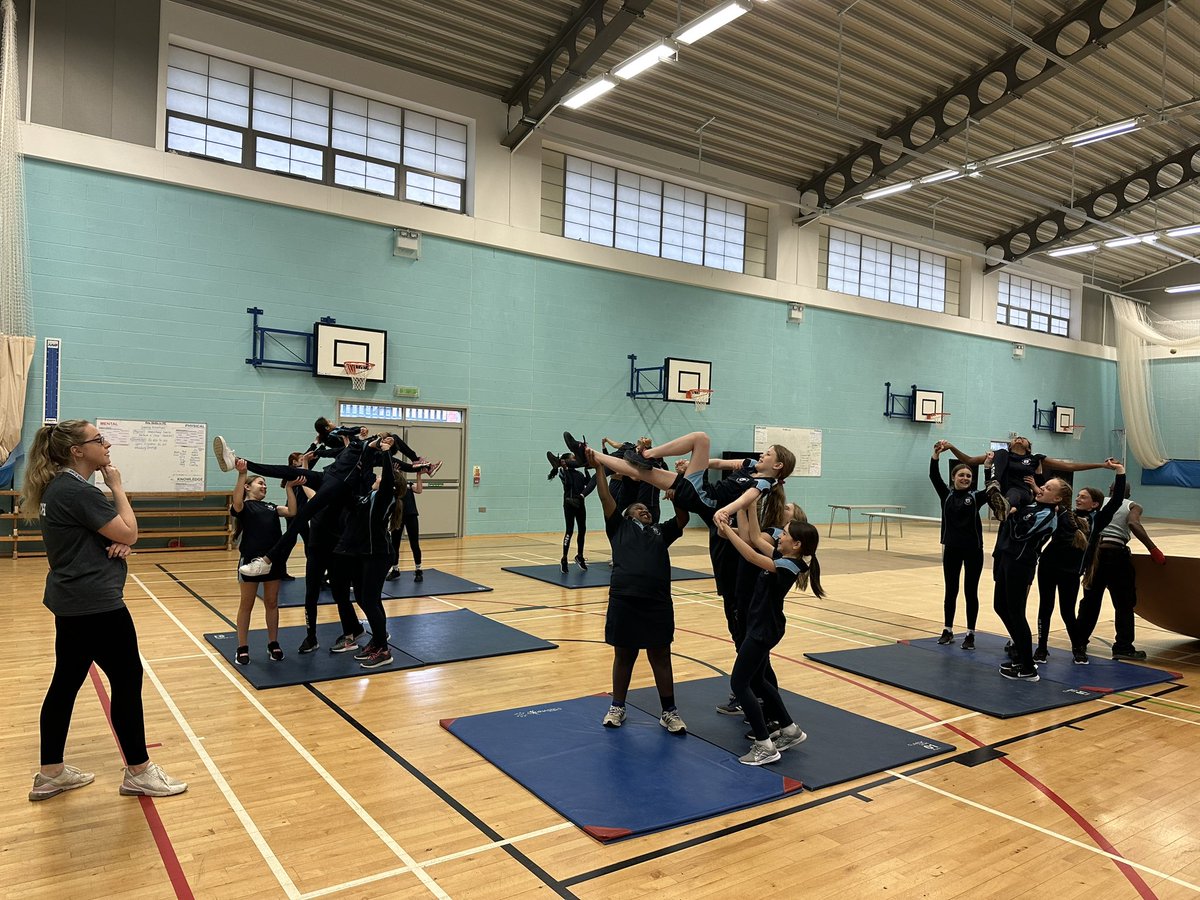 Year 7 were treated to a special introductory workshop by our Cheerleading club coach Tayla from <a href="/kobikaStarlites/">Kobika Starlites</a> Our club runs every Tues 4.15-5.15 #getinvolved