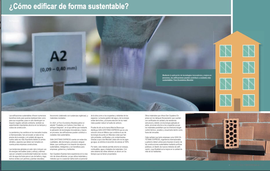 BrandPRDigital's tweet image. Cómo edificar de forma sustentable? #revistadepreferencia #materialesancayetano #materialessustentables #construccion #autoconstruccion #autoconstructor