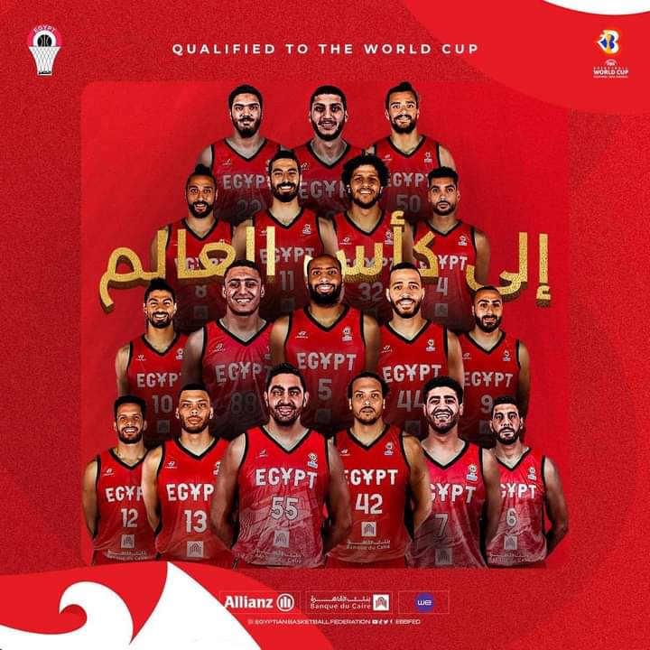 Officially world cup qualified 👌 🏀 Congratulations to Egypt men Team #Egyptainbasketballteam #Egypt #basketballworldcup #Japan @anas14mahmoud @OmarHeshHussein @AssemMarei