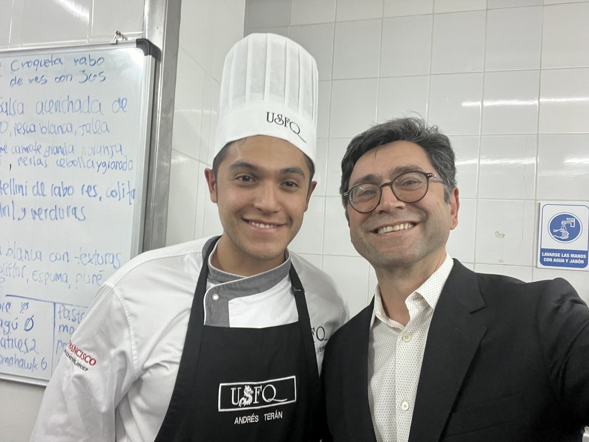 ardemp's tweet photo. Many universities can learn from @USFQ_Ecuador: sophisticated restaurant on campus as part of their culinary school. https://t.co/iispBLiZat