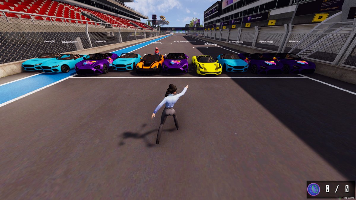 🏎️🏁 Ready, set, go! There is something unique about racing in the #Metaverse!🚦🏎️ Are you looking forward to the next meetup? 🏆
#Metaverse #VirtualRace #Excitement 💨🚀