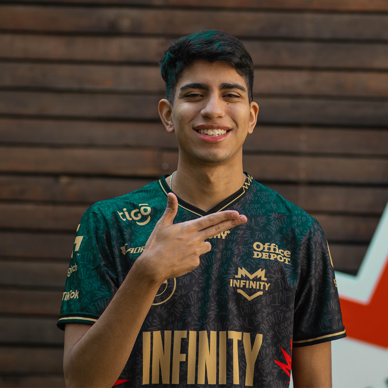 InFinitye_sport's tweet photo. ¡EL CAPITÁN REPRESENTANDO SIEMPRE AL #PoderLatino! 😎
Sé parte de la #PasionInfinita y defiéndela como @ACKSUP1 en cada partida con nuestro nuevo jersey oficial 2023 👕
🔗 Viste la piel del Infinito comprando tu jersey desde la web @KappaMX
#goINF ♾️ #LLA 🏆 #KappaMX 🇲🇽
