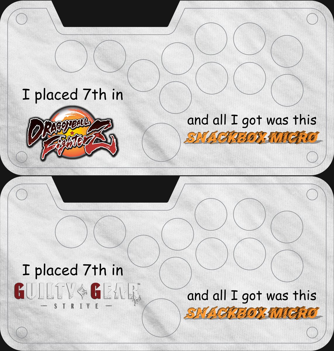 junkfoodarcades's tweet photo. If you place 7th in one of the main 8 games, reach out to us with proof and we'll hook you up with a Micro on us (yes really). https://t.co/UL4Nv9YQrV