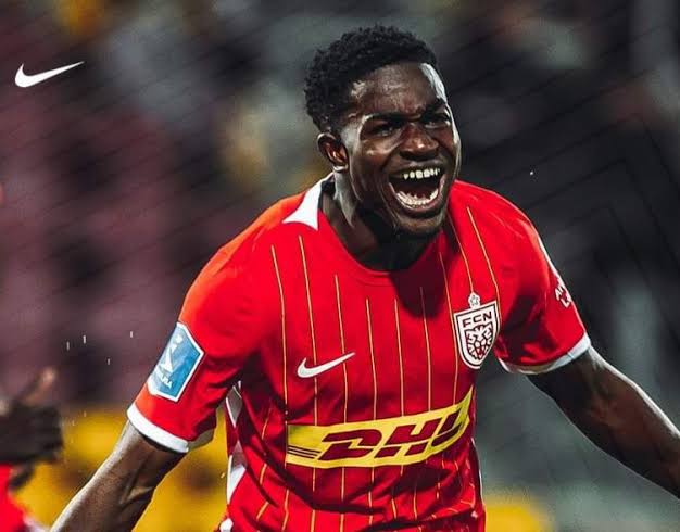 _benin_'s tweet photo. 🇬🇭 Ernest Nuamah scored his sixth goal of the season for  Nordsjaelland in their 4-2 win over Odense.

In the 87 minutes he was on the pitch, he completed the most dribbles (8), a game-high 11 duels won, and 3/3 shots on target. https://t.co/OjZQKsF8HI