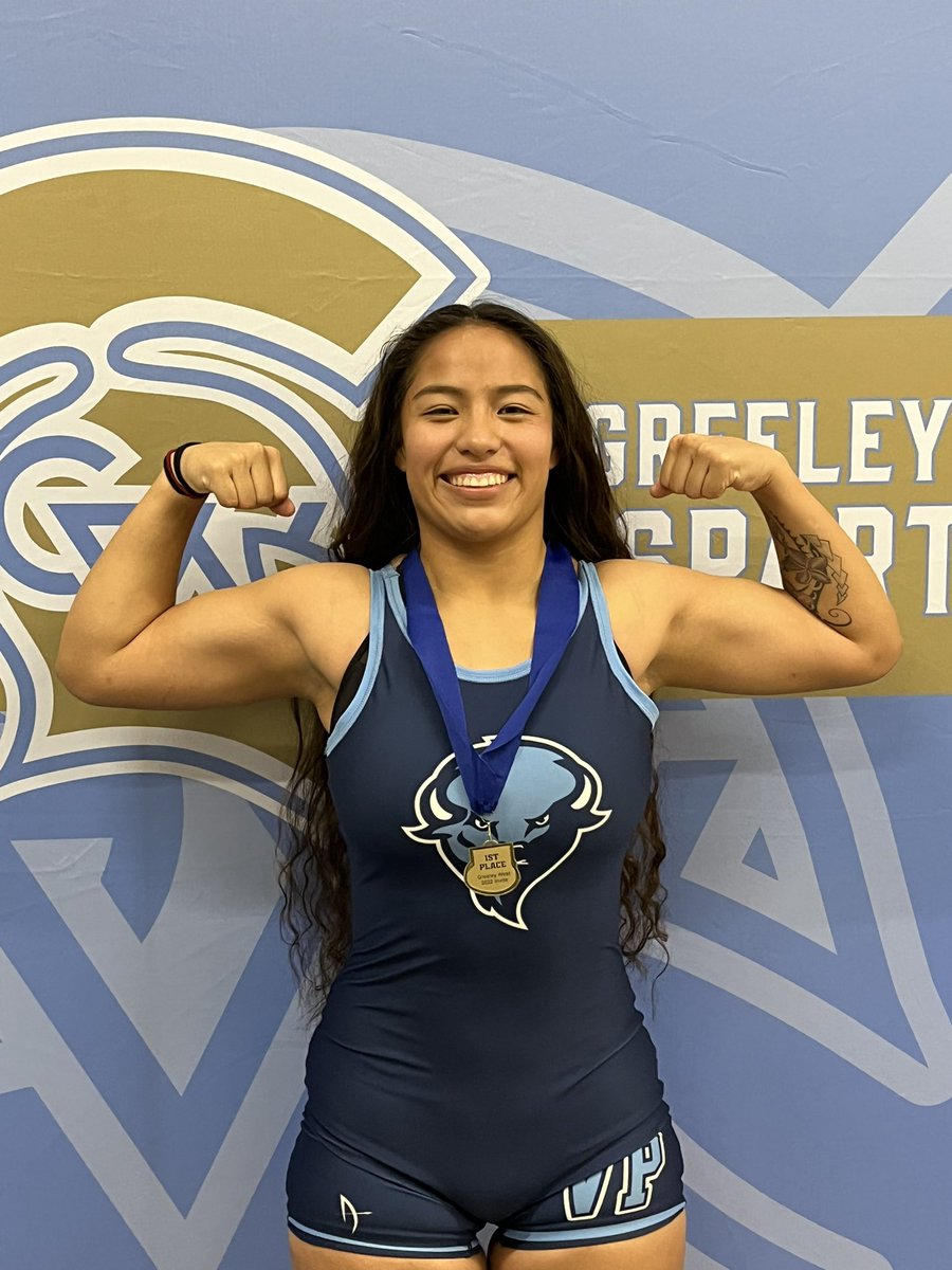 Congratulations to Leilani Caamal who wraps up her career as the Vista Peak Girls Wrestling all-time leader in career wins! Leilani also set the record for most single-season wins!