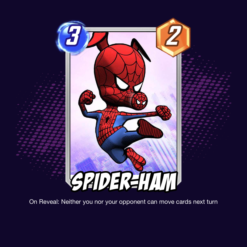 amaransu1's tweet photo. #MarvelSnap 
 Custom Card
#SpiderMan https://t.co/Bq5hiulwKU