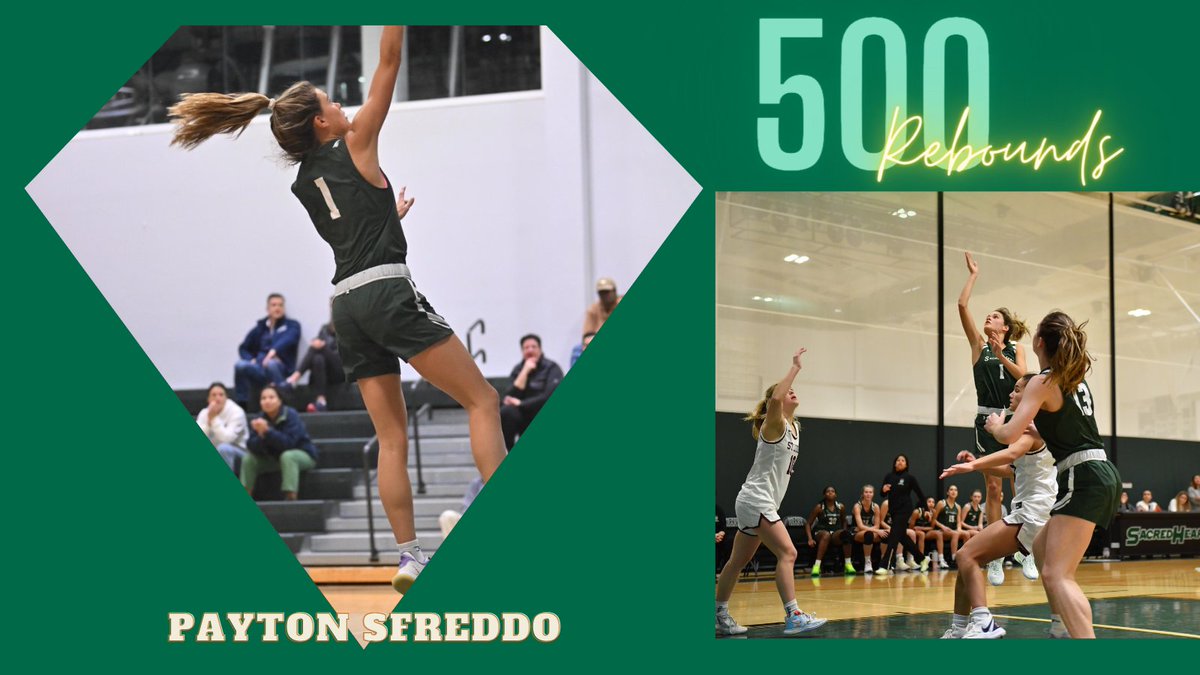 shapingchampion's tweet image. With her 8th double-double of the season last night, @PaytonSfreddo  pulled down her 500th career rebound.  That's 1000 points and 500 rebounds for our standout guard!!  #neveroutworked