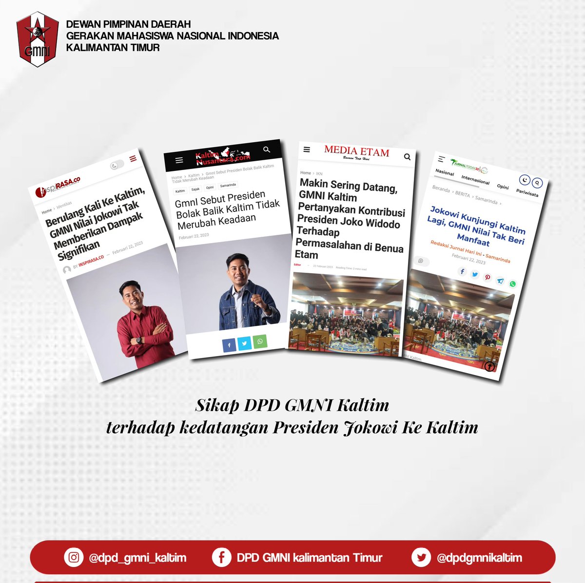 dpdgmnikaltim's tweet photo. Selengkapnya baca di :

https://t.co/2Q2npyGJw5

https://t.co/nMUDX6HWJP

https://t.co/ollu3BKqWL

https://t.co/i5BQgekDWS https://t.co/1ej0Czk74K