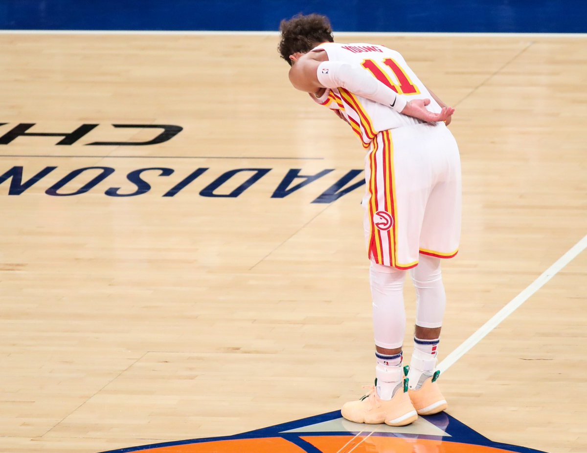 CallingOurShot's tweet photo. ✅ Trae Young 25+ PTS

Quick &amp; Easy. The man came to play tonight. Thanks for the cash, Trae 🧊 https://t.co/HinIQWI8eX