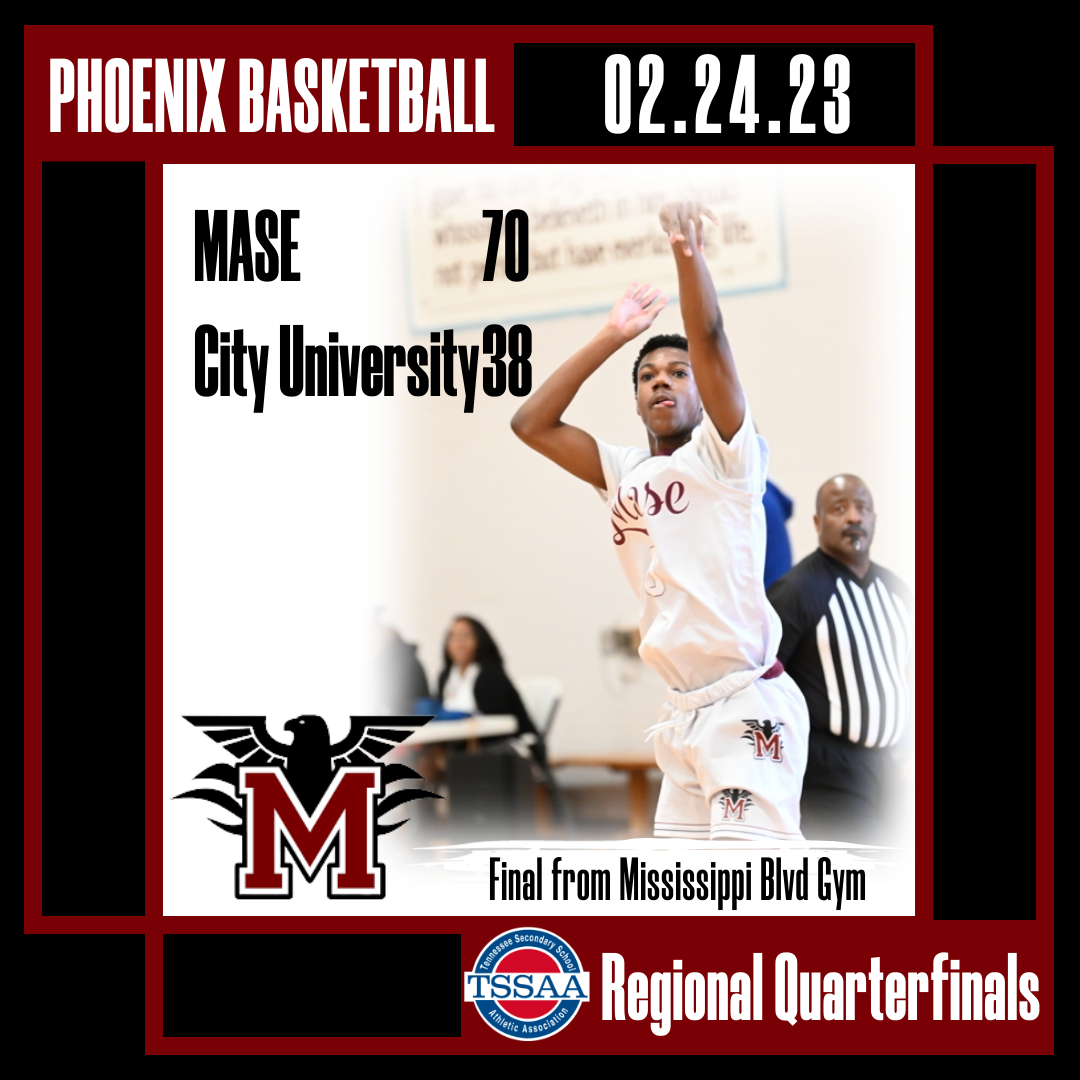 MASEAthleticDep's tweet photo. The Poenix advance to the Region 8 1A Semifinal game.  They will play https://t.co/ulff1DmU2d