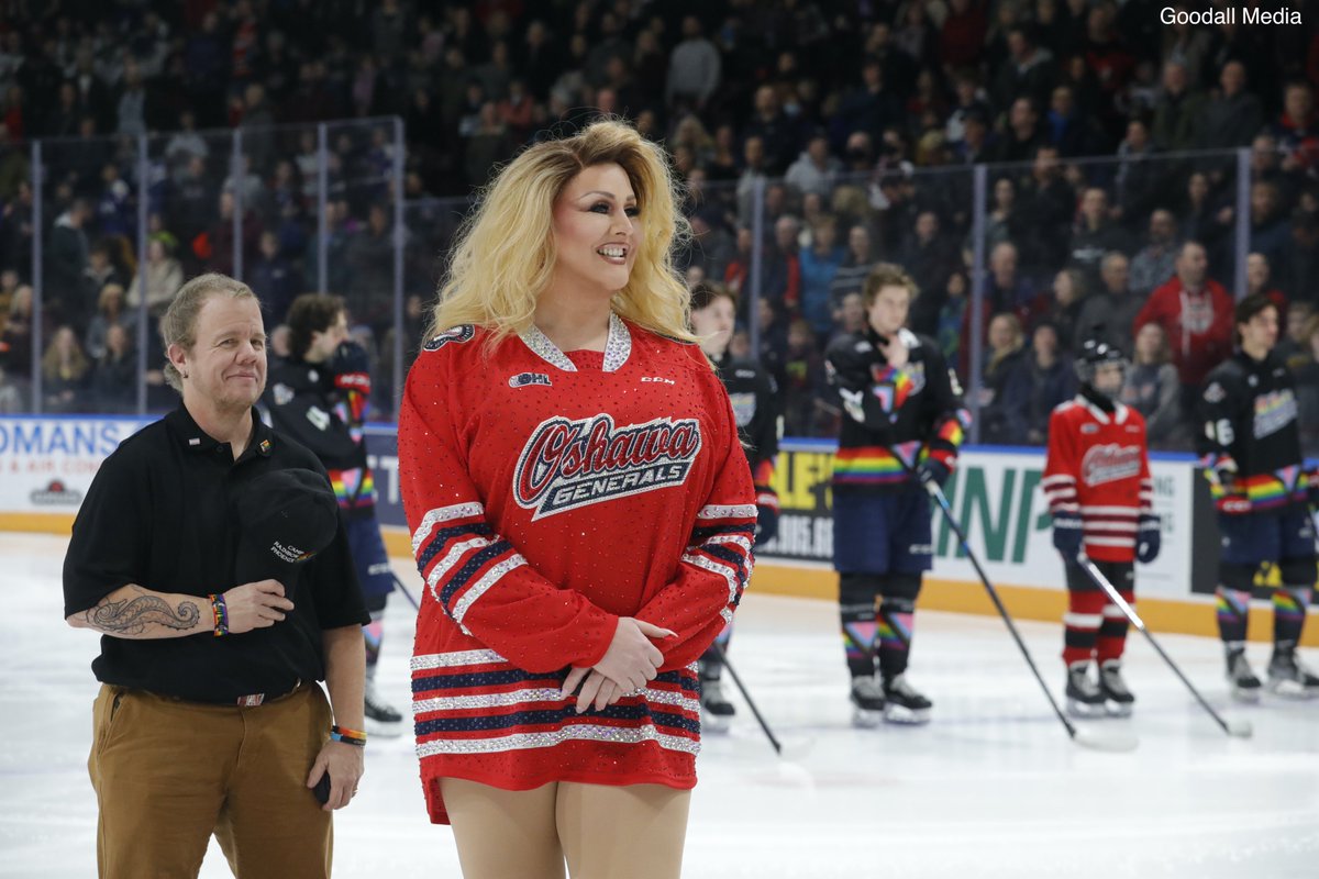 WE'VE SAID IT ONCE, WE'LL SAY IT AGAIN!

MORE. 

DRAG QUEENS.

IN.

HOCKEY.

Thank you for an amazing and powerful night, Farra N Hyte!

#OSHvsPBO