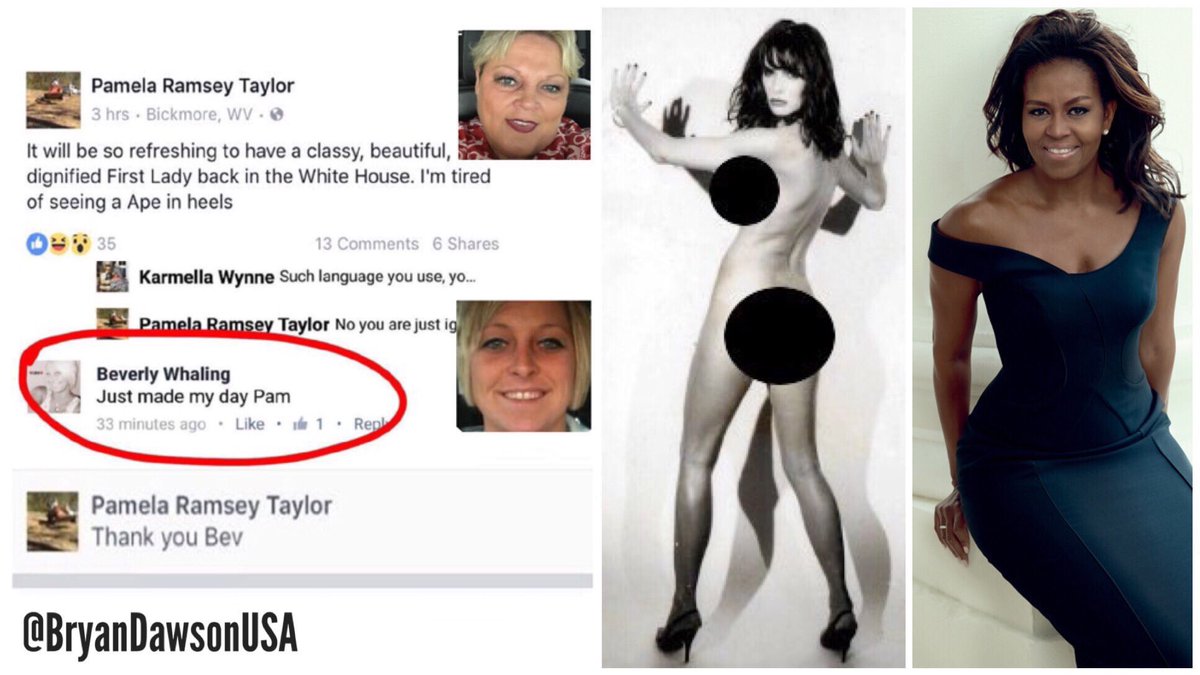 BryanDawsonUSA's tweet image. Remember the WV official Pamela Taylor who called Melania “classy” and Michelle Obama an &quot;ape in heels&quot; and it made the mayor&apos;s day? She pleaded guilty and was sentenced to 10 months in prison, 2 months of home confinement, and a $10,000 fine for embezzling FEMA disaster benefits