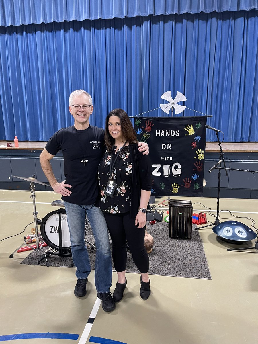We had so much fun listening, learning, and making music with @ZigWajler! Thank you to our amazing PTO for providing this great experience!