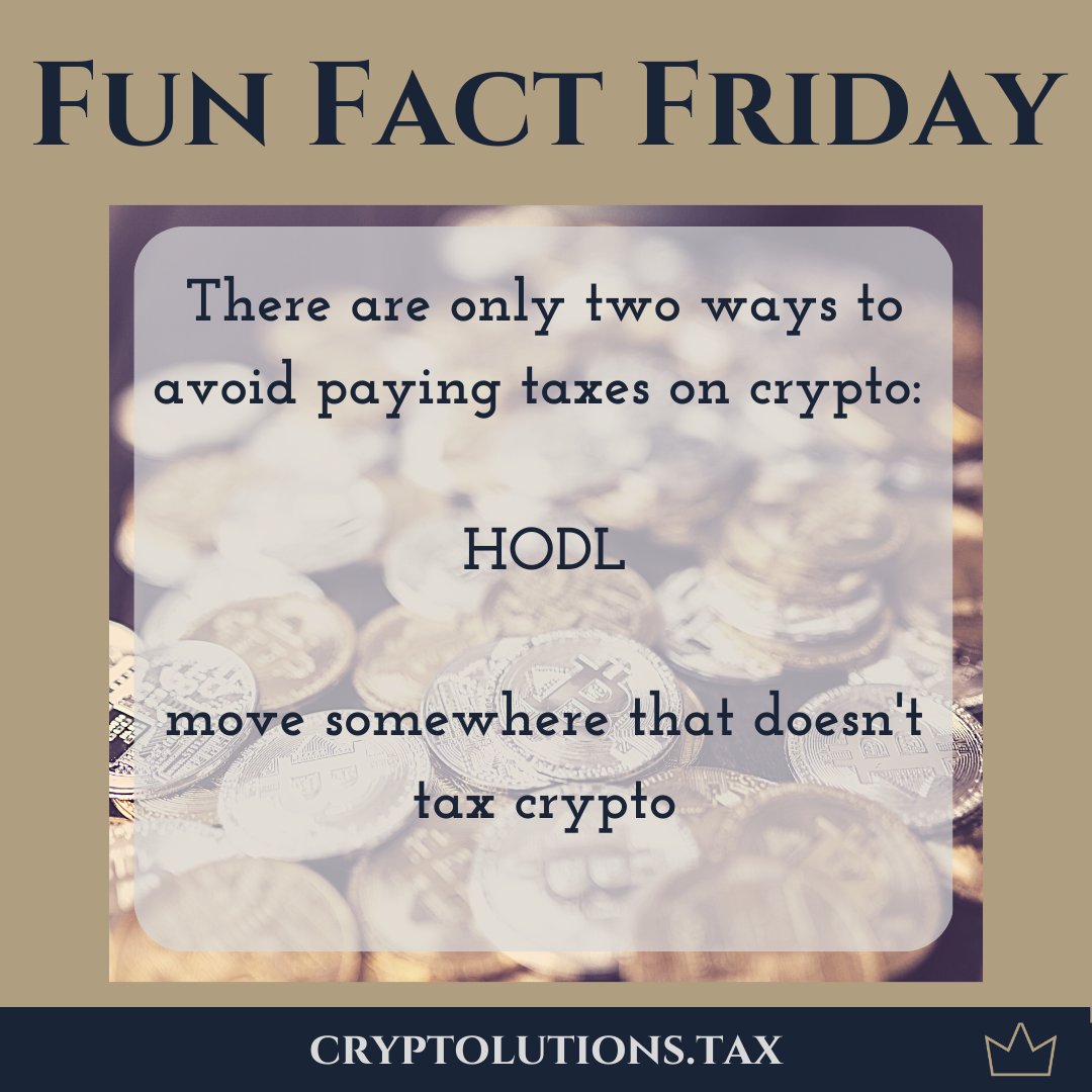 CryptolutionsTx's tweet image. If neither of these are you, I&apos;m here to help
#cryptotaxhelp #cryptotax #cryptolutions #cryptotaxes #crypto #cryptocurrency #investments #taxcompliance