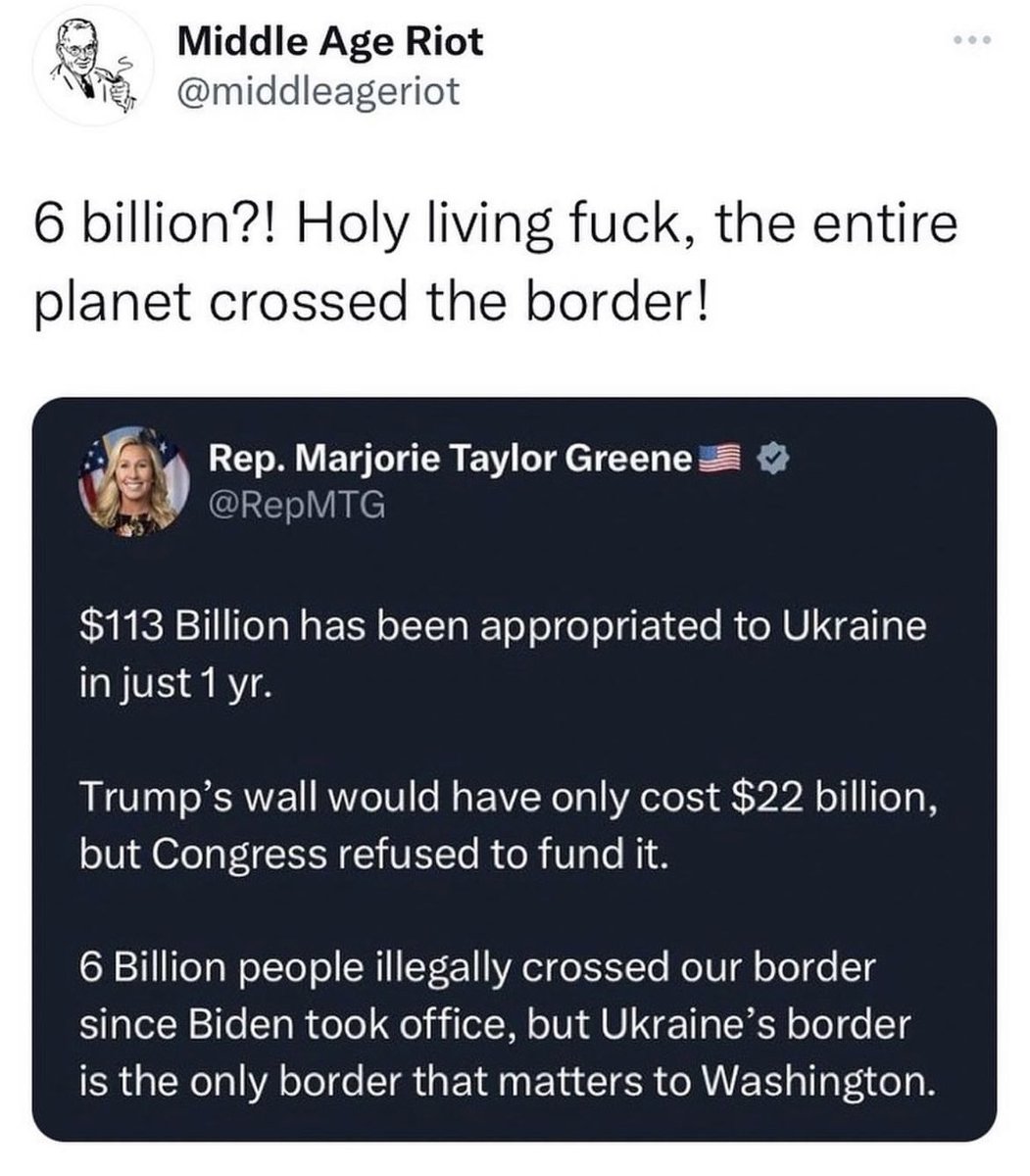 JMunozActor's tweet photo. Dear @RepMTG 

YOU.ARE.A.DUMB.ASS.

Please get at least a first grade education.

Best wishes for your survival as an actual human living on this planet when you need to AT LEAST have a grain-of-sand of intelligence;

Javier https://t.co/3iTL9a8ADY
