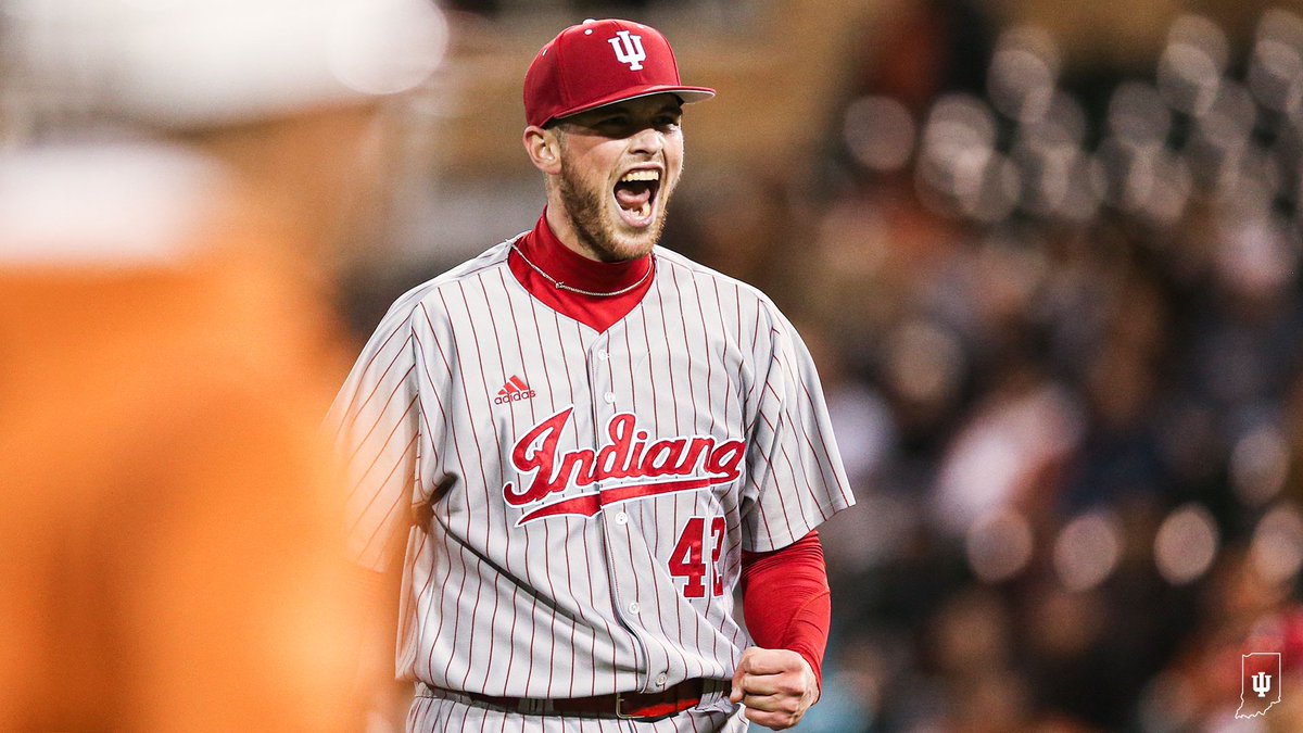 IndianaBase's tweet photo. Seiler stifled ‘em 🚫

5 IP, 4 H, 0 R, 2 BB, 2 K

@BenSeiler1 | #IUBase https://t.co/XPDupf7VRn
