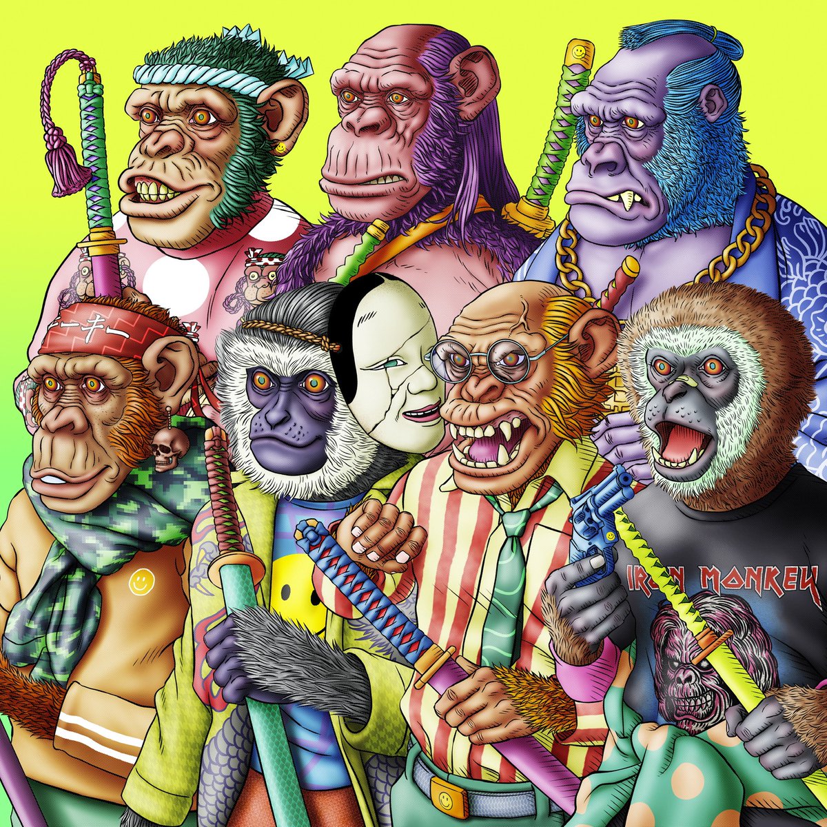 1/1 HAND-DRAWN NFTs COLLECTION

77 SAMURAI APES : THE REBELS

#opensea #NFT #nftart #NFTCollector #NFTdrop #NFTartists #naonejetta #NFTcommunity